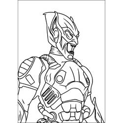 Dibujo para colorear: Duende Verde (Superhéroes y Supervillanos) #214038 - Dibujos para Colorear e Imprimir Gratis