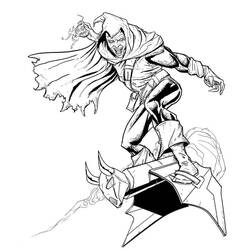 Dibujo para colorear: Duende Verde (Superhéroes y Supervillanos) #214044 - Dibujos para Colorear e Imprimir Gratis