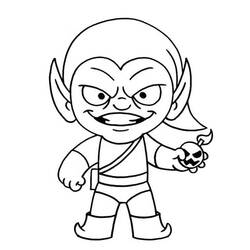 Dibujo para colorear: Duende Verde (Superhéroes y Supervillanos) #214046 - Dibujos para Colorear e Imprimir Gratis