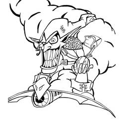 Dibujo para colorear: Duende Verde (Superhéroes y Supervillanos) #214049 - Dibujos para Colorear e Imprimir Gratis