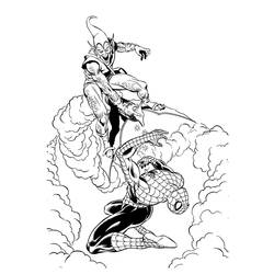 Dibujo para colorear: Duende Verde (Superhéroes y Supervillanos) #214051 - Dibujos para Colorear e Imprimir Gratis