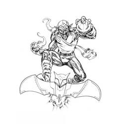 Dibujo para colorear: Duende Verde (Superhéroes y Supervillanos) #214057 - Dibujos para Colorear e Imprimir Gratis