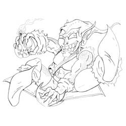 Dibujo para colorear: Duende Verde (Superhéroes y Supervillanos) #214061 - Dibujos para Colorear e Imprimir Gratis