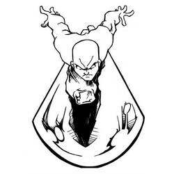 Dibujo para colorear: Estela Plateada (Superhéroes y Supervillanos) #81160 - Dibujos para Colorear e Imprimir Gratis