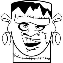 Dibujo para colorear: Frankenstein (Superhéroes y Supervillanos) #198928 - Dibujos para Colorear e Imprimir Gratis