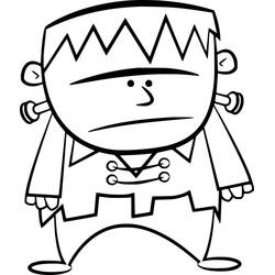 Dibujo para colorear: Frankenstein (Superhéroes y Supervillanos) #198929 - Dibujos para Colorear e Imprimir Gratis