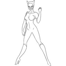 Dibujos para colorear: Gatúbela - Dibujos para Colorear e Imprimir Gratis