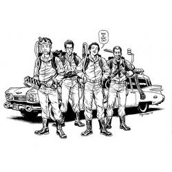 Dibujo para colorear: Ghostbusters (Superhéroes y Supervillanos) #134024 - Dibujos para Colorear e Imprimir Gratis