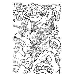Dibujo para colorear: Ghostbusters (Superhéroes y Supervillanos) #134025 - Dibujos para Colorear e Imprimir Gratis
