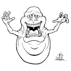 Dibujo para colorear: Ghostbusters (Superhéroes y Supervillanos) #134027 - Dibujos para Colorear e Imprimir Gratis