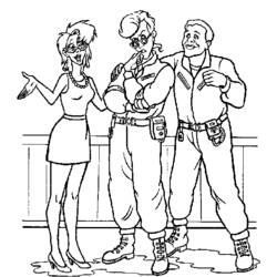 Dibujo para colorear: Ghostbusters (Superhéroes y Supervillanos) #134033 - Dibujos para Colorear e Imprimir Gratis