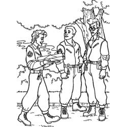 Dibujo para colorear: Ghostbusters (Superhéroes y Supervillanos) #134063 - Dibujos para Colorear e Imprimir Gratis