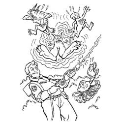Dibujos para colorear: Ghostbusters - Dibujos para Colorear e Imprimir Gratis