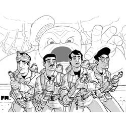 Dibujo para colorear: Ghostbusters (Superhéroes y Supervillanos) #134312 - Dibujos para Colorear e Imprimir Gratis