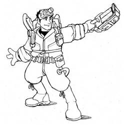 Dibujo para colorear: Ghostbusters (Superhéroes y Supervillanos) #134319 - Dibujos para Colorear e Imprimir Gratis