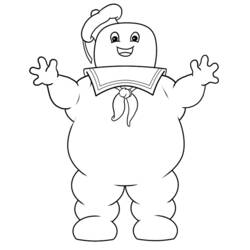 Dibujo para colorear: Ghostbusters (Superhéroes y Supervillanos) #134322 - Dibujos para Colorear e Imprimir Gratis