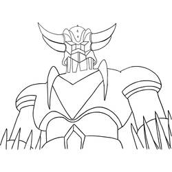 Dibujo para colorear: Grendizer (Superhéroes y Supervillanos) #183455 - Dibujos para Colorear e Imprimir Gratis