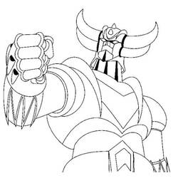 Dibujo para colorear: Grendizer (Superhéroes y Supervillanos) #183458 - Dibujos para Colorear e Imprimir Gratis