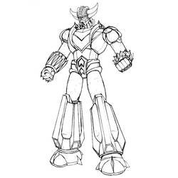 Dibujo para colorear: Grendizer (Superhéroes y Supervillanos) #183463 - Dibujos para Colorear e Imprimir Gratis