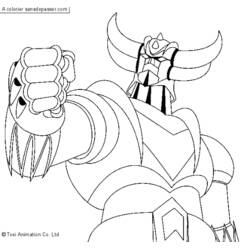 Dibujos para colorear: Grendizer - Dibujos para Colorear e Imprimir Gratis