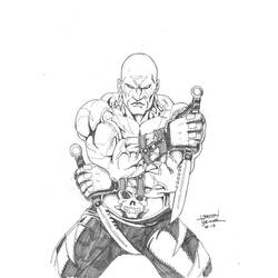 Dibujo para colorear: Guardianes de la Galaxia (Superhéroes y Supervillanos) #82444 - Dibujos para Colorear e Imprimir Gratis