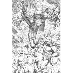 Dibujo para colorear: Guardianes de la Galaxia (Superhéroes y Supervillanos) #82463 - Dibujos para Colorear e Imprimir Gratis