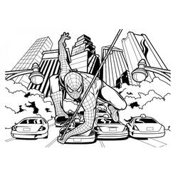 Dibujo Hombre Araña (Superhéroes y Supervillanos) #176619 para imprimir y colorear