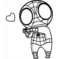 Dibujo Hombre Araña (Superhéroes y Supervillanos) #176632 para imprimir y colorear