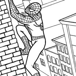 Dibujo para colorear: Hombre Araña (Superhéroes y Supervillanos) #78647 - Dibujos para Colorear e Imprimir Gratis