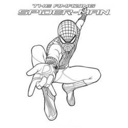 Dibujo para colorear: Hombre Araña (Superhéroes y Supervillanos) #78659 - Dibujos para Colorear e Imprimir Gratis