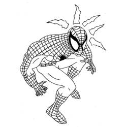 Dibujo Hombre Araña (Superhéroes y Supervillanos) #78681 para imprimir y colorear