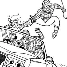Dibujo Hombre Araña (Superhéroes y Supervillanos) #78771 para imprimir y colorear