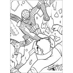 Dibujo Hombre Araña (Superhéroes y Supervillanos) #78830 para imprimir y colorear