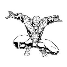 Dibujo Hombre Araña (Superhéroes y Supervillanos) #78899 para imprimir y colorear