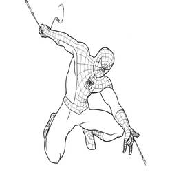 Dibujo para colorear: Hombre Araña (Superhéroes y Supervillanos) #78904 - Dibujos para Colorear e Imprimir Gratis