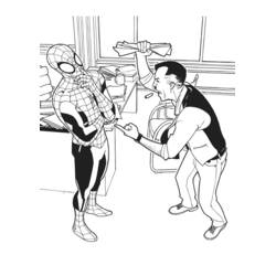 Dibujo Hombre Araña (Superhéroes y Supervillanos) #78905 para imprimir y colorear