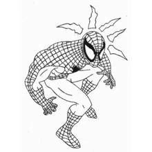 Dibujo Hombre Araña (Superhéroes y Supervillanos) #78933 para imprimir y colorear