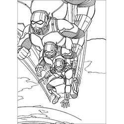 Dibujo para colorear: Hombre Hormiga (Superhéroes y Supervillanos) #206501 - Dibujos para Colorear e Imprimir Gratis