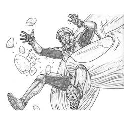 Dibujo para colorear: Hombre Hormiga (Superhéroes y Supervillanos) #206502 - Dibujos para Colorear e Imprimir Gratis