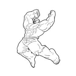 Dibujo Hulk (Superhéroes y Supervillanos) #218118 para imprimir y colorear