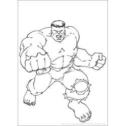 Dibujo para colorear: Hulk (Superhéroes y Supervillanos) #79022 - Dibujos para Colorear e Imprimir Gratis