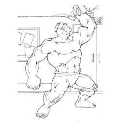 Dibujo para colorear: Hulk (Superhéroes y Supervillanos) #79023 - Dibujos para Colorear e Imprimir Gratis