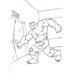 Dibujo para colorear: Hulk (Superhéroes y Supervillanos) #79024 - Dibujos para Colorear e Imprimir Gratis