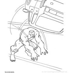 Dibujo para colorear: Hulk (Superhéroes y Supervillanos) #79027 - Dibujos para Colorear e Imprimir Gratis