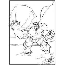 Dibujo para colorear: Hulk (Superhéroes y Supervillanos) #79033 - Dibujos para Colorear e Imprimir Gratis