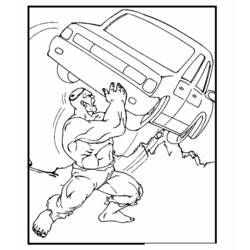Dibujo para colorear: Hulk (Superhéroes y Supervillanos) #79034 - Dibujos para Colorear e Imprimir Gratis