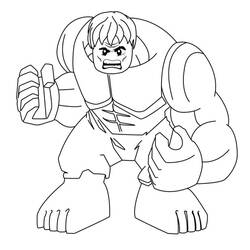 Dibujo para colorear: Hulk (Superhéroes y Supervillanos) #79051 - Dibujos para Colorear e Imprimir Gratis