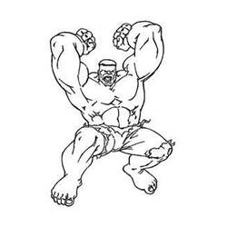 Dibujo para colorear: Hulk (Superhéroes y Supervillanos) #79072 - Dibujos para Colorear e Imprimir Gratis