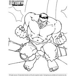 Dibujo para colorear: Hulk (Superhéroes y Supervillanos) #79107 - Dibujos para Colorear e Imprimir Gratis