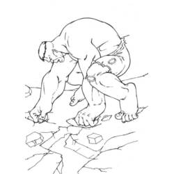 Dibujo para colorear: Hulk (Superhéroes y Supervillanos) #79110 - Dibujos para Colorear e Imprimir Gratis